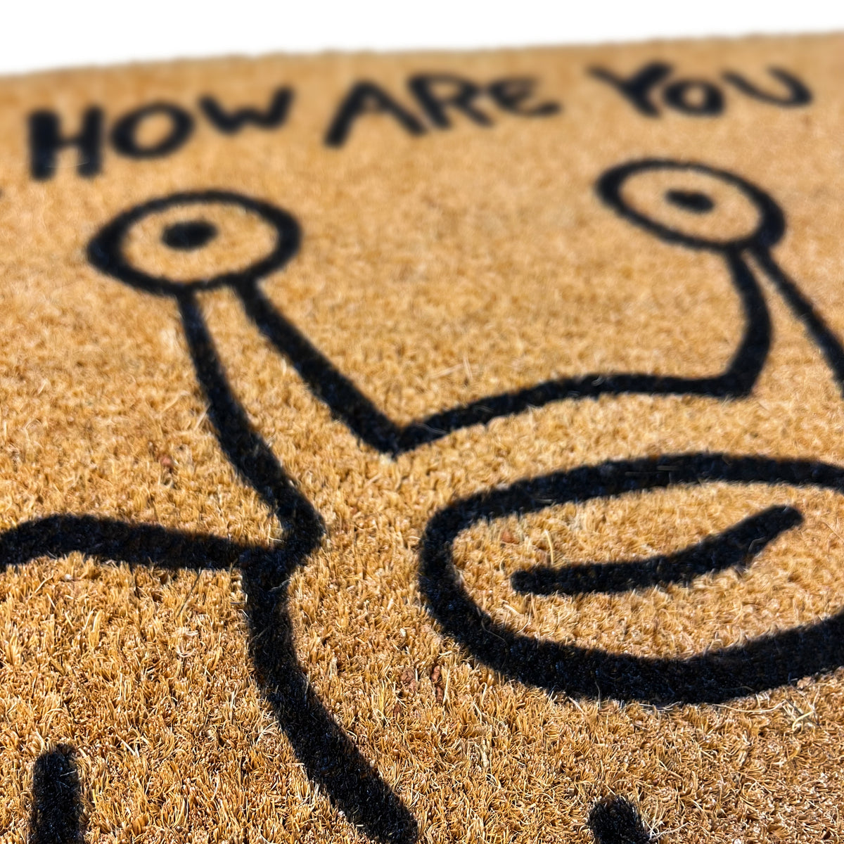 Hi, How Are You Door Mat – hhayproject