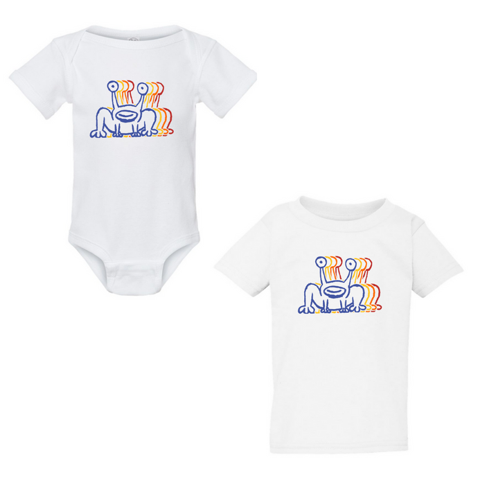 Onesie and Toddler Shirt Bundle