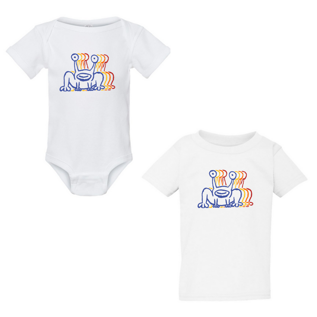 Onesie and Toddler Shirt Bundle